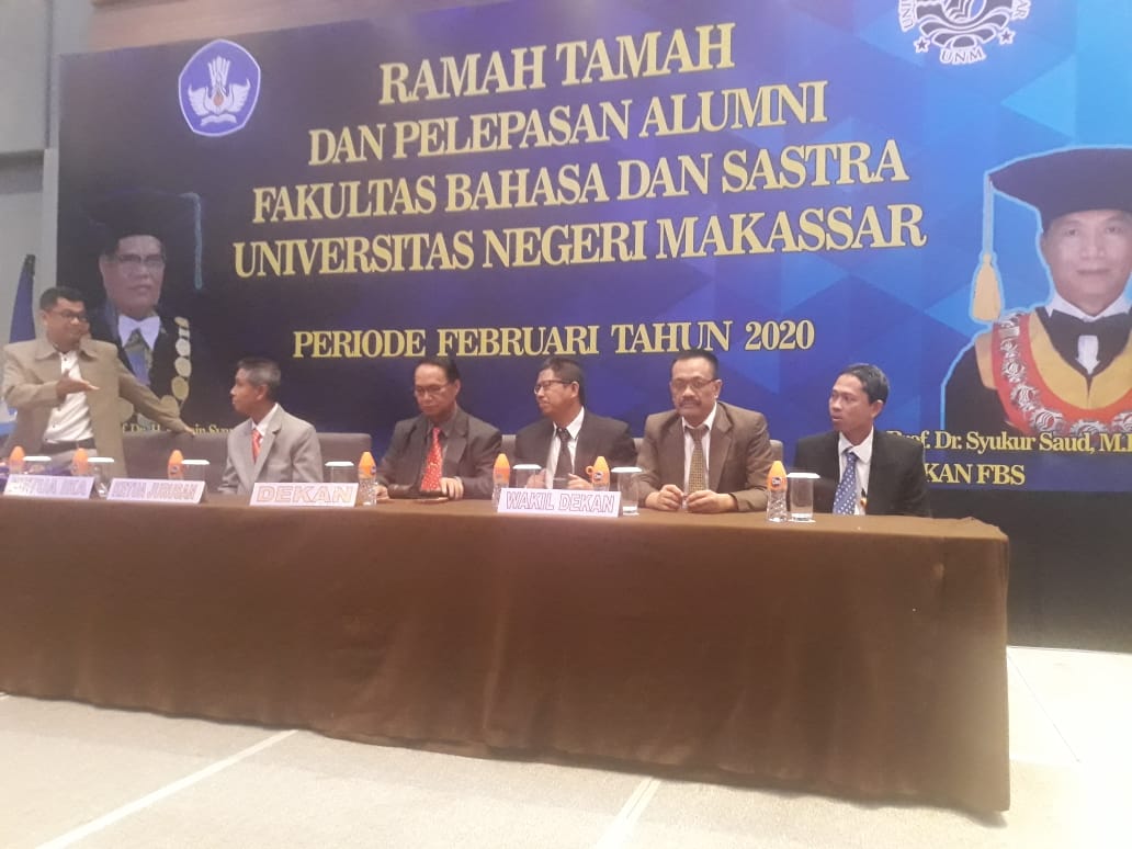 Ramah Tamah dan Pelepasan Alumni FBS UNM, Alumni Terbaik Masa Studi 3 Tahun 7 Bulan