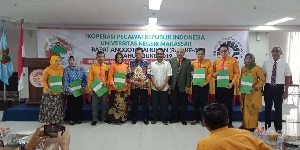 RAT KPRI UNM ke-37, Rektor UNM Meminta KPRI Manfaatkan Layanan Berbasis Online