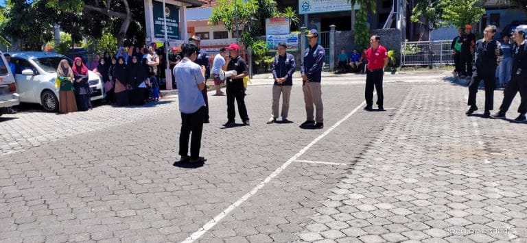 Ajak Generasi Muda Tanggap Bencana, BPBD Kota Denpasar Gelar Sosialisasi dan Simulasi