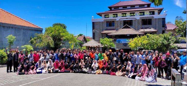 Ajak Generasi Muda Tanggap Bencana, BPBD Kota Denpasar Gelar Sosialisasi dan Simulasi