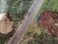Longsor Pinggir Tol Cipularang, Ruas Jalan Tol Masih Normal