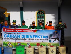 LDII Sumberjo dan Pemerintah Desa Dukung Program Pemerintah Cegah Penyebaran COVID-19