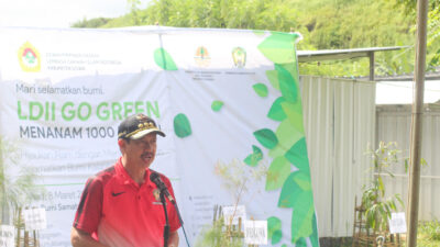 Galakkan Go Green, LDII Tanam 1000 Pohon