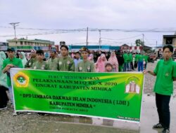 LDII Mimika Ikuti Pawai Taaruf Menyambut MTQ Kabupaten Mimika Ke-X