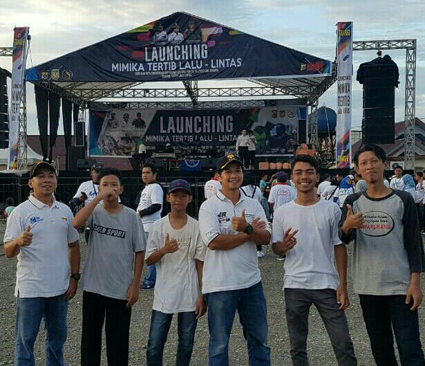 Pra Paspawari XIII, Senkom Hadiri Launching Mimika Tertib Berlalu Lintas