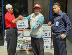 LDII Mimika Salurkan Bantuan Pengungsi Korban Teror KKB