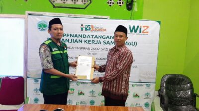 Luncurkan ProgramS3, Yayasan Pesantren Wahdah Islamiyah Mamuju Gandeng WIZ