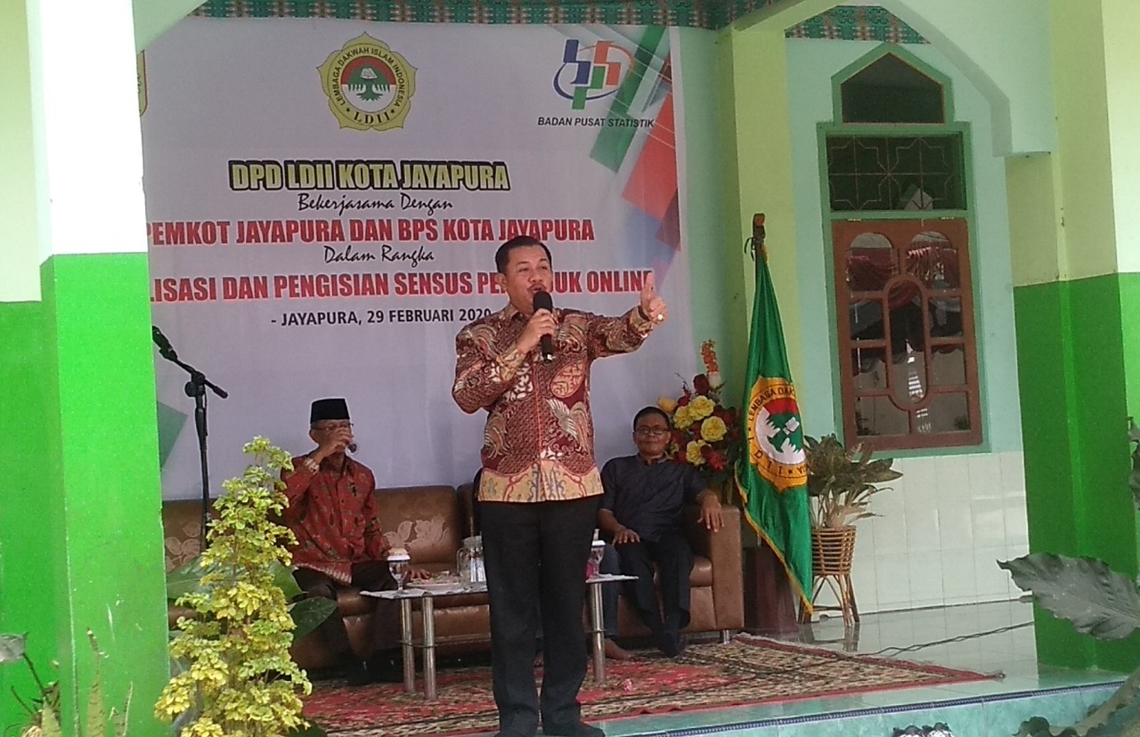 LDII Kota Jayapura Selenggarakan Sosialisasi Sensus Penduduk 2020