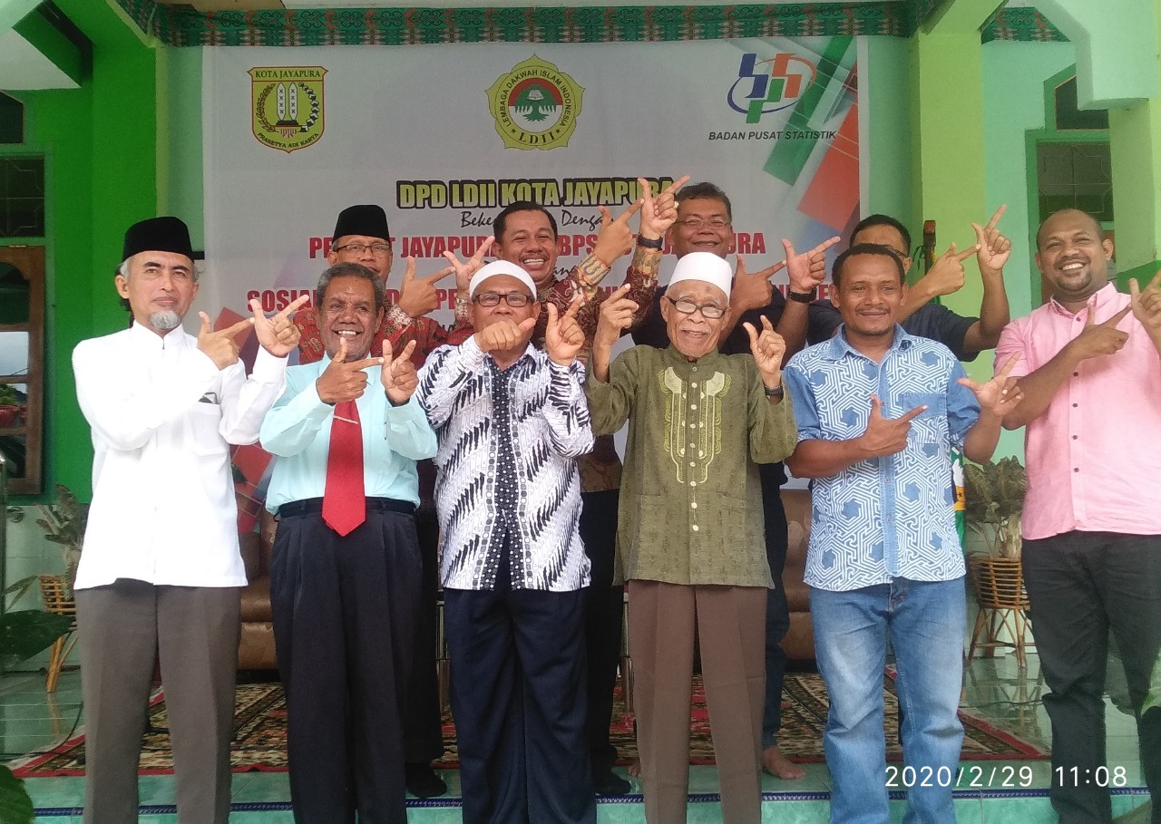 LDII Kota Jayapura Selenggarakan Sosialisasi Sensus Penduduk 2020