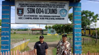 Tim Ombudsman Monitoring ke SDN 004 Ujung Pappang Polewali Mandar