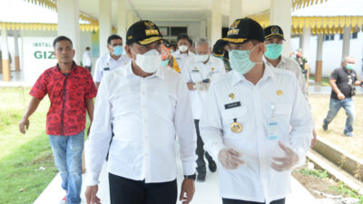 Gubernur Sumatera Utara Meninjau Kesiapan RSUD Batubara di Limapuluh