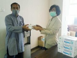 Kerja Sama dengan Kemenkes, LDII Bekasi Utara Bagikan Masker Gratis