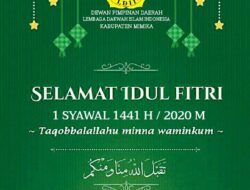 LDII Mimika Ucapkan Selamat Hari Raya Idul Fitri 1441 H/ 2020 M