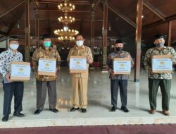 Bupati Tulungagung Apreasiasi Bantuan 2.700 Masker dari LDII