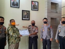 Mengabdi di Tanah Mandar, Ombudsman Beri Penghargaan Kapolres Polman