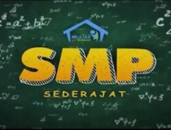 Soal dan Jawaban TVRI Matematika Mantul SMP 12 Mei 2020