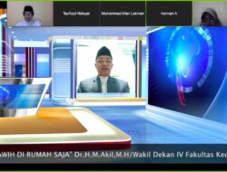 Pesantren Ramadan Virtual UMI: Sholat Tarawih di Rumah Saja