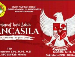LDII Mimika: Selamat Hari Lahir Pancasila 1 Juni 2020