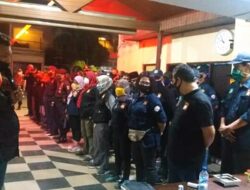 Senkom Kecamatan Tallo Ikuti Apel Malam di Polsek Tallo