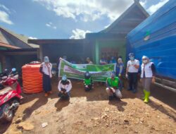 TBM FK UMI Salurkan Bantuan di Lokasi Longsor Palopo