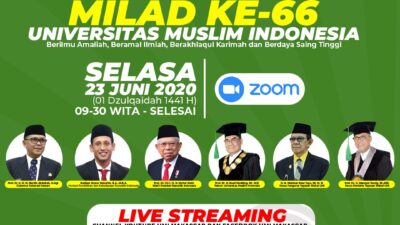 Undang Wapres, UMI Siap Laksanakan Milad ke 66