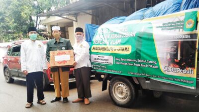Salurkan Bantuan Kemanusiaan, LDII Sulsel Peduli Korban Banjir Bandang Masamba