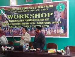 YAPIS Cabang Timika Adakan Workshop Pendampingan Secara Daring
