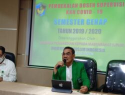 Satukan Misi, LPkM UMI Bekali Dosen Supervisi KKN Tematik Covid-19