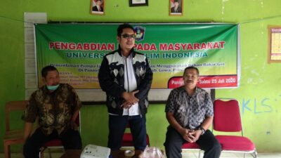 Bantu Petani, Tim Dosen PkM UMI Sosialisasikan Pompa BBG