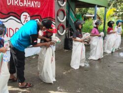 Kemeriahan Lomba Kemerdekaan RI ke 75 LDII Mimika Baru