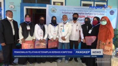 Wabup Pangkep Resmi Buka Pelatihan Operator Komputer LPK Generasi Andalan