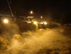 Bendung Katulampa Siaga 1, Warga Bantaran Sungai Ciliwung Diminta Waspada