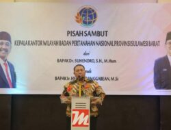 Ombudsman Apresiasi Kinerja Suhendro selama Menjabat Kakanwil BPN Sulbar