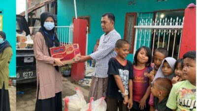 FKG UMI Sosialisasi Kesehatan Gigi dan Bagi Sembako di Panti Asuhan