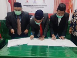 Perkuat Layanan Publik, Bawaslu, Ombudsman dan KPU Sulbar Teken MoU