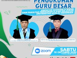 Tetap Produktif di Tengah Pandemi, UMI Akan Kukuhkan 5 Guru Besar