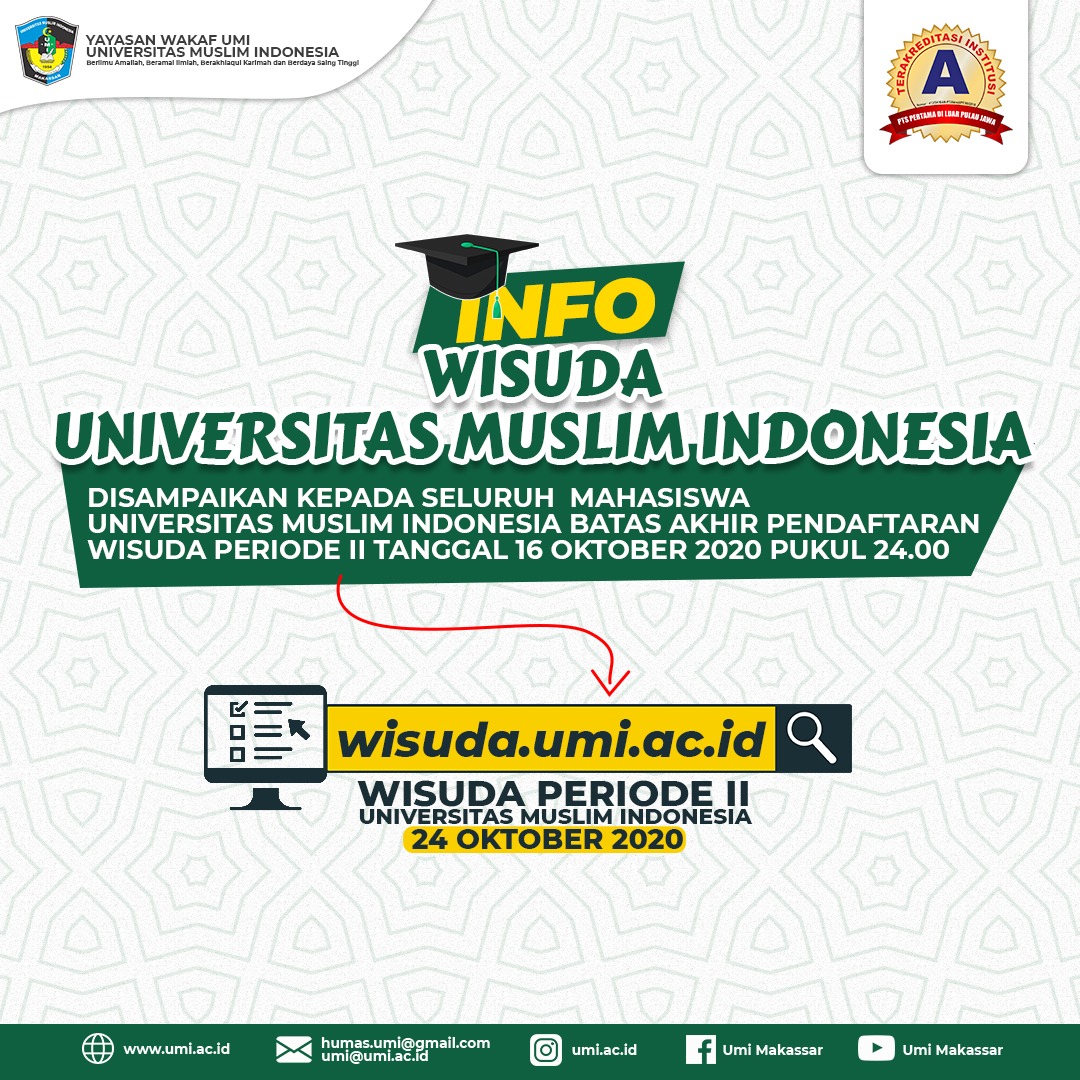 Wisuda UMI