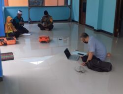 Tentukan Arah Kiblat, Kanwil Kemenag Kalibrasi Masjid Binaan LDII Nglipar