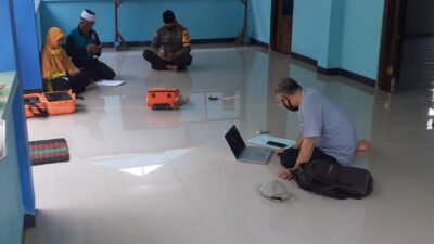 Tentukan Arah Kiblat, Kanwil Kemenag Kalibrasi Masjid Binaan LDII Nglipar