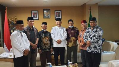 Pererat Silaturahmi, MUI Sulawesi Barat Sambangi Kantor DPP LDII