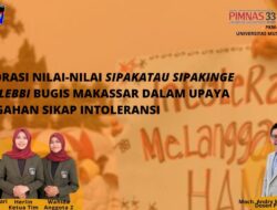 Mahasiswa UMI Gagas Upaya Pencegahan Sikap Intoleransi Melalui Nilai Budaya Lokal