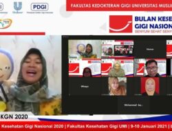 FKG UMI Peringati HKGN, Gelar Sosialisasi Kesehatan Gigi dan Webinar Nasional