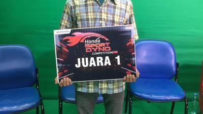 Mahasiswa Pendidikan Otomotif FT UNM Sabet Juara 1 Honda Sport DYNO Competition