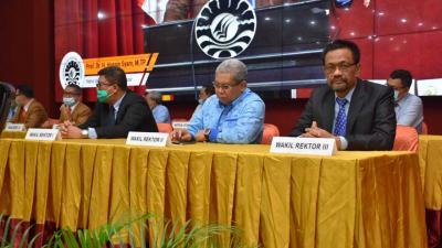 WR III UNM Hadiri Sosialisasi Program Beasiswa Bank Indonesia 2021