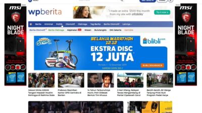 Wpberita, Portal Berita Terbaru Theme WordPress Mirip Detik 2021