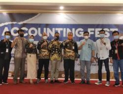 Wakil Rektor 3 UNM Membuka Accounting Fest 2021