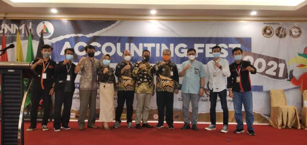 Himpunan Mahasiswa Akuntansi (HIMA AK) Fakultas Ekonomi Universitas Negeri Makassar menggelar Pembukaan Accounting Fest 2021