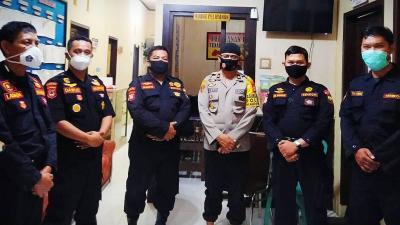 Jalin Sinergi, Senkom Manggala Audiensi dengan Kapolsek