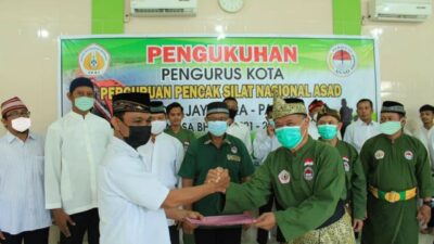 Pengurus Persinas ASAD Kota Jayapura Periode 2021-2026 Dikukuhkan, Ini Pesan Ketua Pengprov