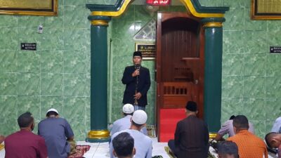 Ketua PAD LDII Mimika Safari Ramadan di Masjid Al Askar Makodim 1710 Mimika
